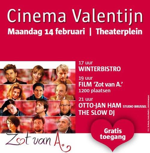 Cinema Valentijn : 'Zot van A'